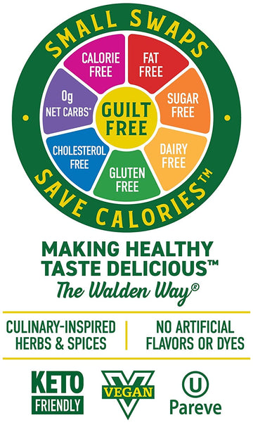 Walden Farms Asian Zero Calorie Dressing & Marinade 12 oz Bottle - Fresh and Delicious, 0g Net Carbs Condiment, Kosher Certified