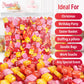 Fruit Chews Candy  2lb Pack of Starbrst Candy Bulk  Individually Wrapped for Freshness and Easy Sharing  Perfect Bulk Candies for Buffet Spreads at Weddings  Movie Nights and School Functions