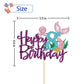 Roadsea Mermaid Happy 8Th Brithday Cake Topper - Under The Sea Theme Girl Kid Night Birthday Cake Supplies/Ocean World 8Th Merma
