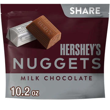 HERSHEYS NUGGETS Milk Chocolate Candy Share Pack  10.2 Oz