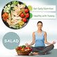 Yimi Dried Ramen Toppings, Dried Mixed Vegetables Toppings - Dehydrated Vegetables | Freeze Dried Fish Cake | Cabbage | Spring O