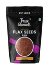 True Elements Flax Seeds 500g - Alsi Seeds | Flax Seeds for Hair Growth | Raw Seeds for Eating | Source of Iron & Dietary Fibre 