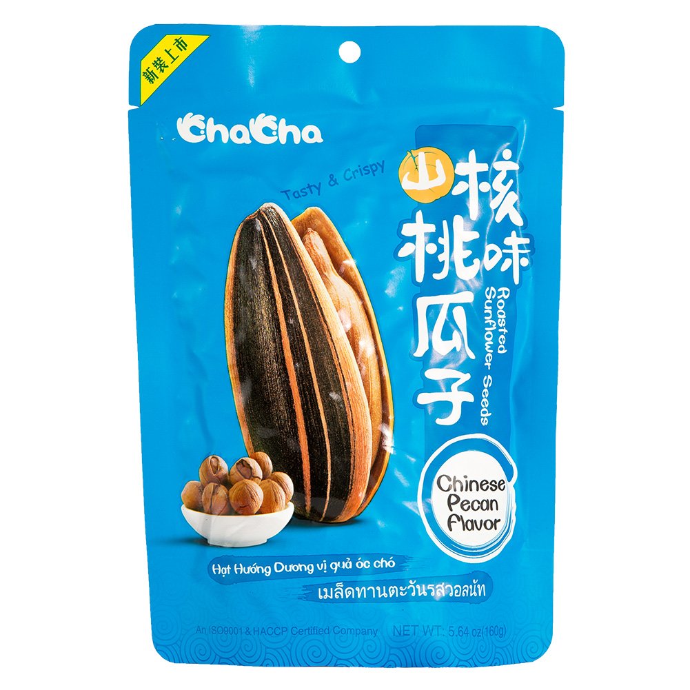 Chacha Sunflower Seeds Chinese Pecan Falvor And Caramel Flavor Set High-End Roasted Tv Game Snacks