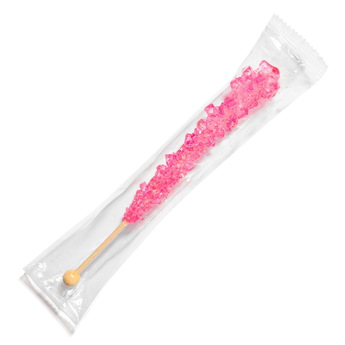 Valentine'S Day Rock Candy Crystal Sticks - 10 Indiv. Wrapped - Red & Pink