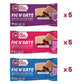 Made in Nature Organic Fig N Oat Bars, 1.4 Ounce 5 Count (3 Pack) - Original Fig, Blueberry, and Raspberry, Organic, Non-GMO, No