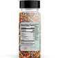 Unpretentious Rainbow Sprinkles Jimmies 2 Cup Shaker Jar - Colorful & Bright for Festive Occasions