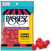 DOUzzle Back To School Cherry Sours Red Candy Balls, Chewy Candies (3oz, 1 Pack) Party Favor, Goodie Bag & Pinata Filler - Glute