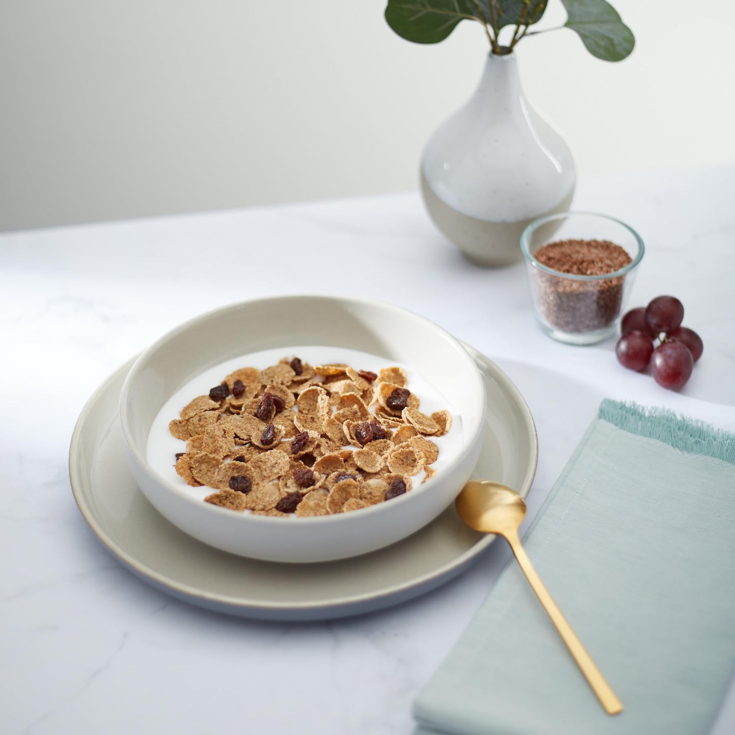 Natures Path Flax Plus Organic Cereal, Raisin Bran, 14 Oz Box