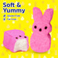 KATIE’S KANDY KORNER Easter Bunny Marshmallow Bunnies, 32 Count, 4 Packs, Perfect for Party Favors, 19.8 x 11.1 x