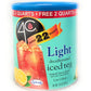 4C Light Powdered Drink Mix Cannisters, Light Decaffeinated Iced Tea, 22 Quarts, Family Sized Cannister, Low Calorie, Thirst Que