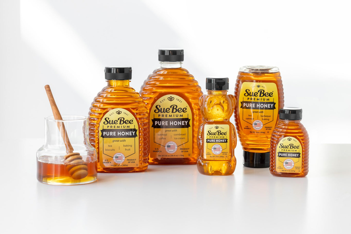 Sue Bee Pure Premium Honey, Usa Beekeepers, 24 Oz Packaging May Vary