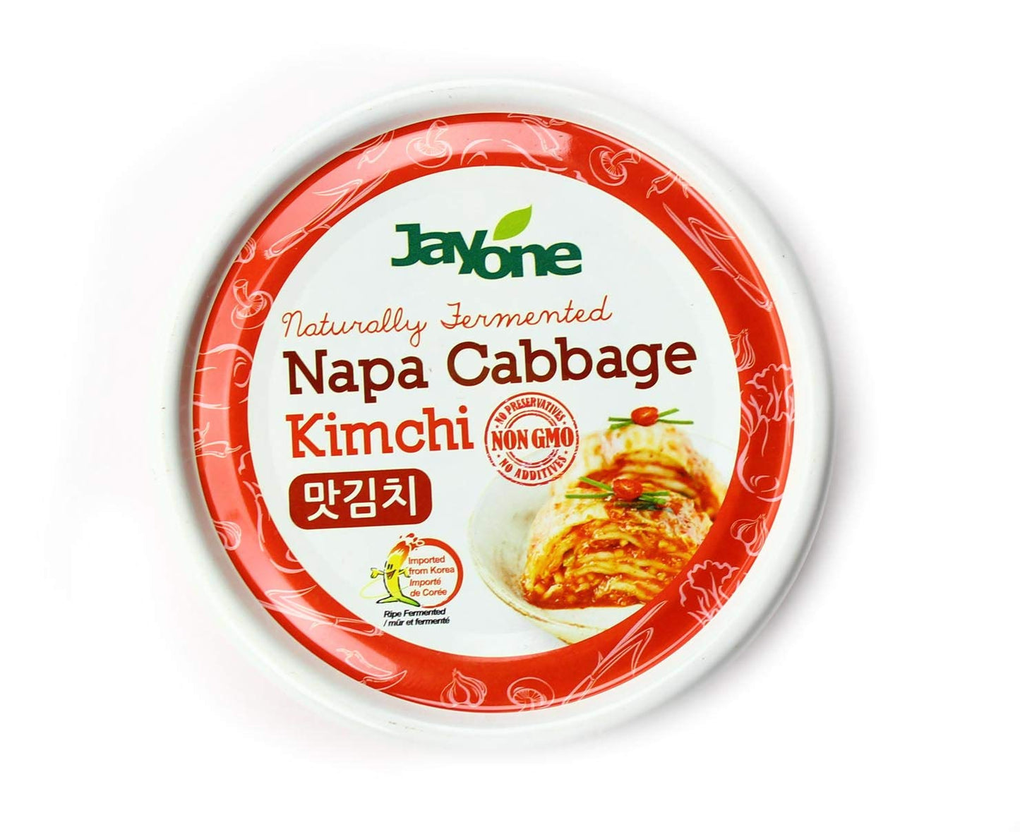 Korean Canned Kimchi, Napa Cabbage Kimchi, Naturally Fermented, Non-Gmo, No Preservatives, No Additives- (5.64Oz X 4)