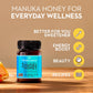 Wedderspoon Raw Premium Manuka Honey, Kfactor 12, 17.6 Oz, Unpasteurized, Genuine New Zealand Honey, Non-Gmo Superfood, Traceabl