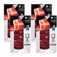 Carmen & Lola Pure Bellota Iberico Ham - Premium Hand Carved, 100% Iberico, 4 Packages (2 oz Each)