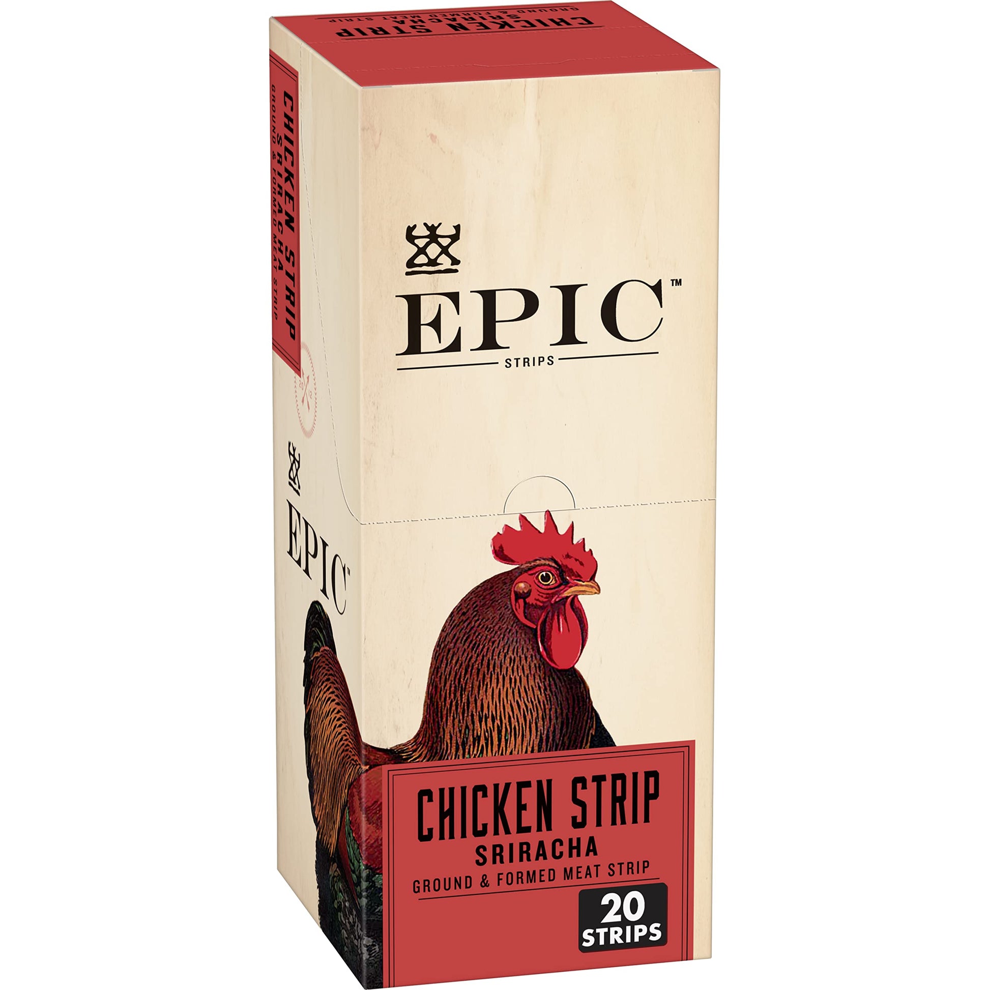 Epic Chicken Sriracha Snack Strip, Keto Friendly, Whole30 0.8Oz