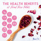 Khwan'S Tea Premium Dried Rose Petals - Plant-Based & Edible Flowers For Baking Decoration, Desserts, Syrup, Diy Crafts, Candle,