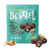 DORREL - Belgian Dark Chocolate Covered Dates (Medjool) with Salted Peanuts Stuffing, High Energy Vegan Choco Snack, Delicious, 