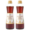 Soeos Sesame Oil, Toasted Sesame Seed Oil, 16.9 Fl Oz (500 ml) Pack of 2, Nutty Flavor, Perfect for Asian Food, Noodles, Soup, B