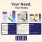HMR 120 Classic Shake Meal Replacement Powder | Vanilla Shake Mix to Support Healthy Weight Loss | 12g of Protein | Nutritional
