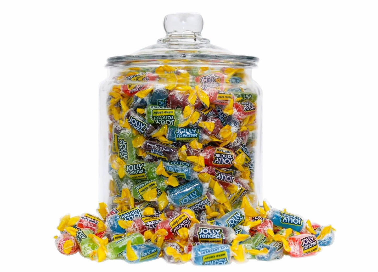 Grandys Candys Jolly Rancher Bulk Assortment, 5 Pound, Individually Wrapped, Blue