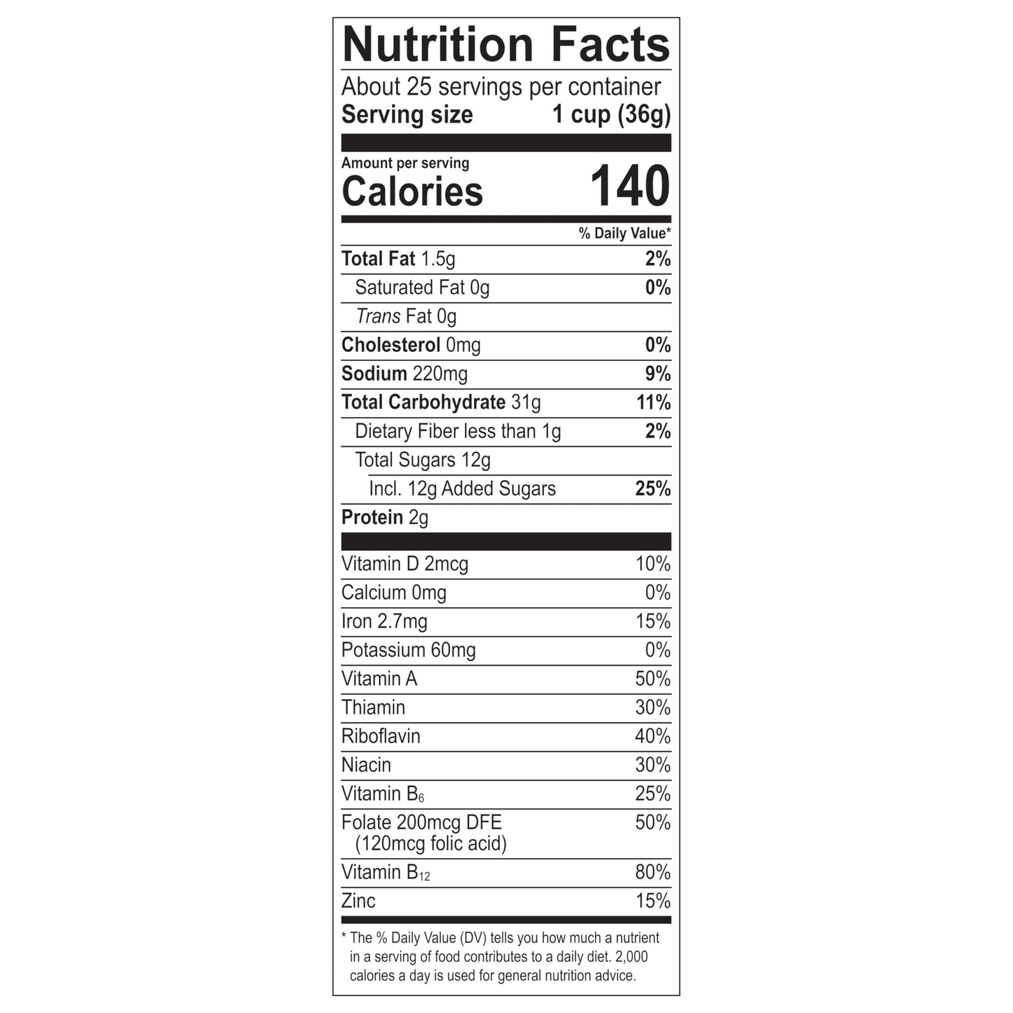 Cocoa PEBBLES Cereal, Gluten Free Rice Cereal, Family Size 32 oz Bag