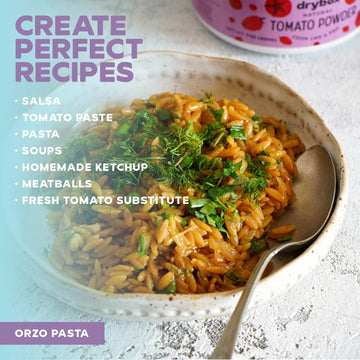 Drybox Tomato Powder, Pure Powdered Superfood for Cooking Like a Pro, Make Your Own Sauce, Paste, or Ketchup! Rich in Lycopene,