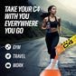 C4 Performance Energy  Orange Slice Drink Mix  200mg Caffeine  Zero Sugar  NSF (2 Boxes  16 Sticks)