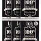 LöK Dark Chocolate Bar 100% Cacao, Vegan, Sugar-Free, Gluten-Free, 6 Count