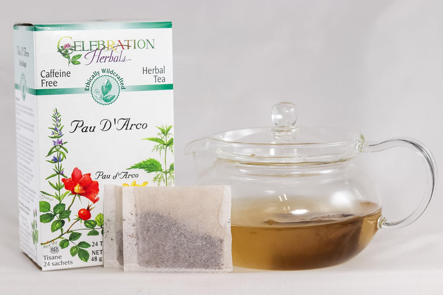 Celebration Herbals Pau Darco Inner Bark Tea Wc 24 Bag, 002 Pound