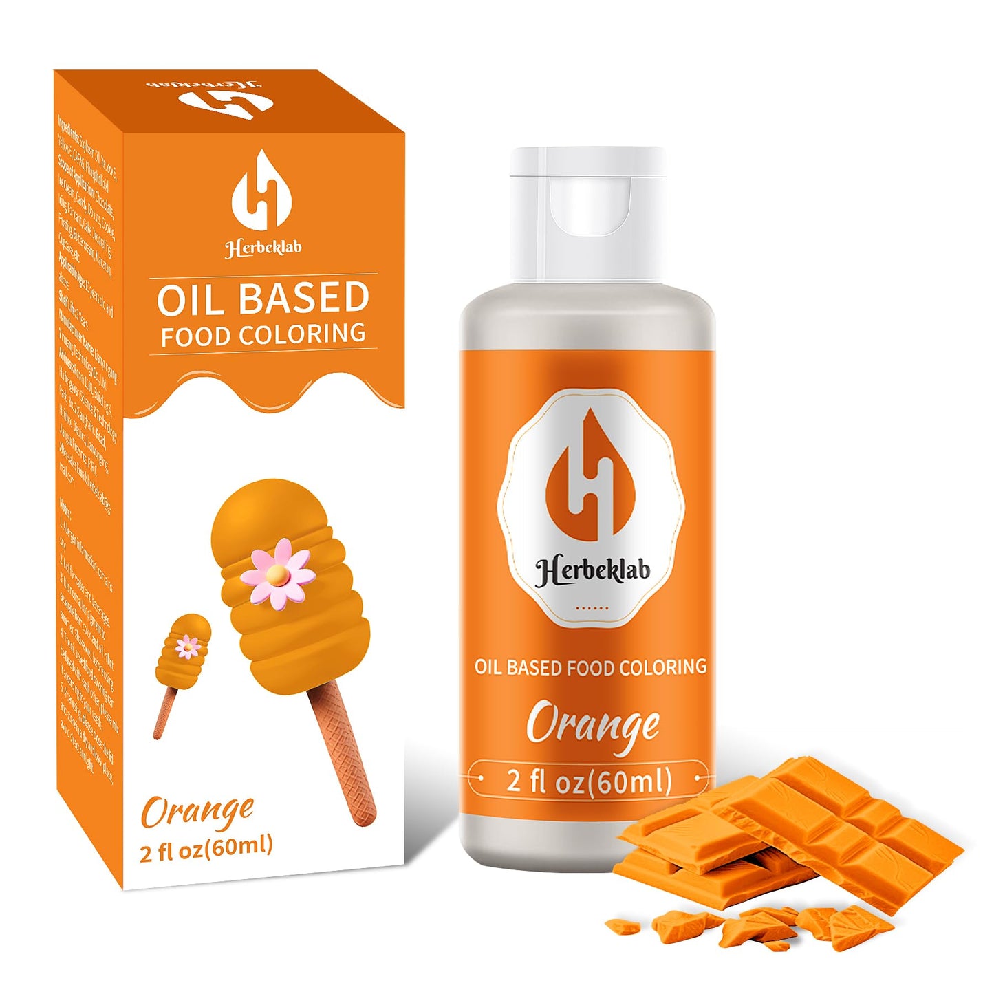 Orange Oil Based Food Coloring For Chocolate 2 Fl Oz Professional Concentrated Orange Oil Food Dye For Melting Chocolate Candy M