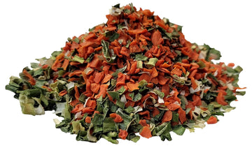 Naturejam Dried Carrots & Green Onions Soup Mix 2 Pounds-Dehydrated Vegetable Flakes To Make Ramen Noodle Soup Blend For Dishes