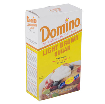 Domino Light Brown Sugar (1Lb /453 grams)