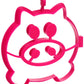 Tovolo Breakfast Shaper, Pig, Pink