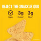 Hippeas Chickpea Tortilla Chips, Nacho Vibes, 1 Ounce (Pack Of 18), 3G Protein, 3G Fiber, Vegan, Gluten-Free, Crunchy, Plant Pro