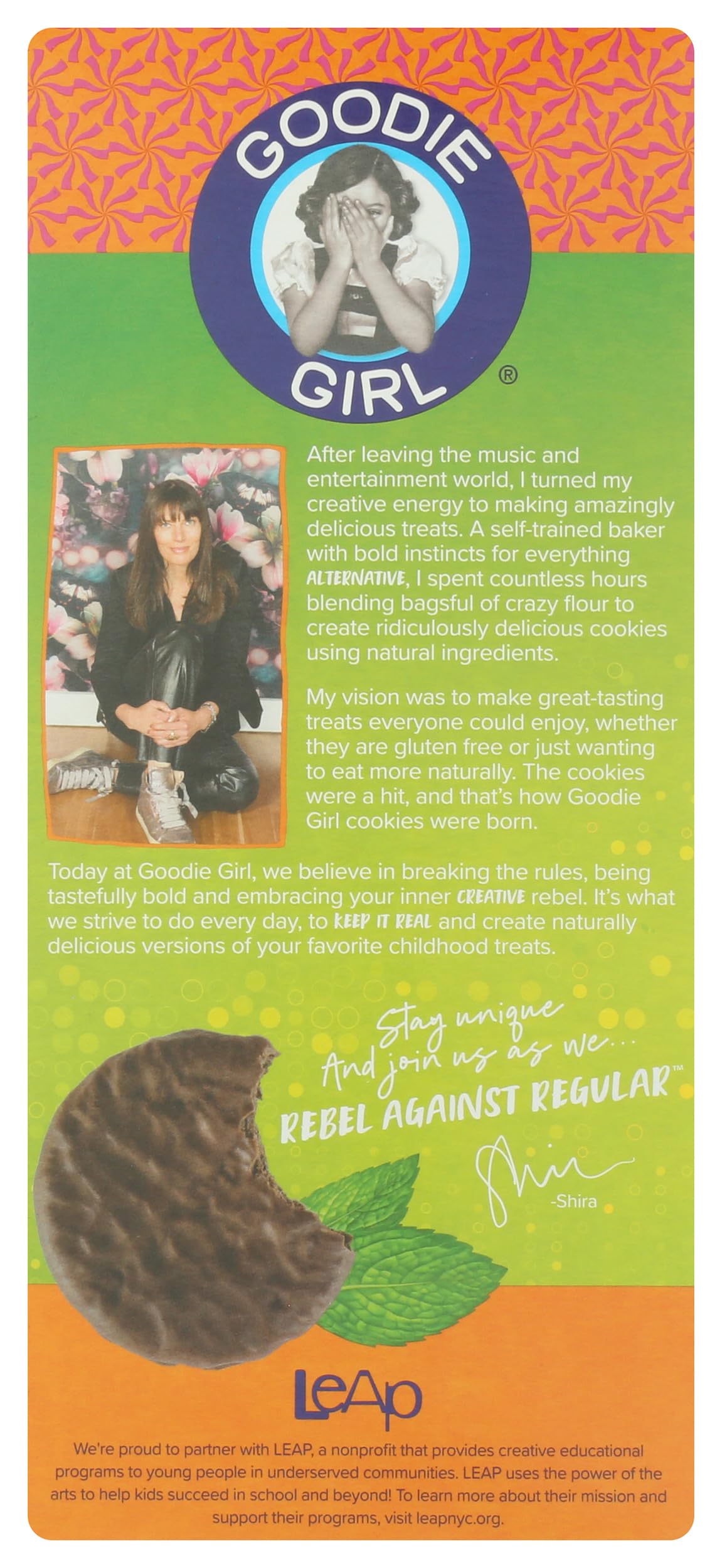 Goodie Girl Mint Slim Cookies, 7 Ounce