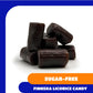 Finnska Sugar Free Black Licorice Candy - 1 Pound Bag - Classic Finnish Licorice Nibs - Soft Sugarless Candy for Snacking and Gifting - Bold Flavored Chewy Bites