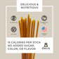 The Honey Jar Wildflower Flavored Raw Honey Sticks - 50 Count Pure Honey Straws for Tea and Coffee