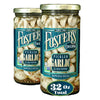 Foster'S Pickled Garlic Cloves- Original- 16Oz (2 Pack)- Pickled Garlic In A Jar With Red Pepper - Traditional Pickled Vegetable
