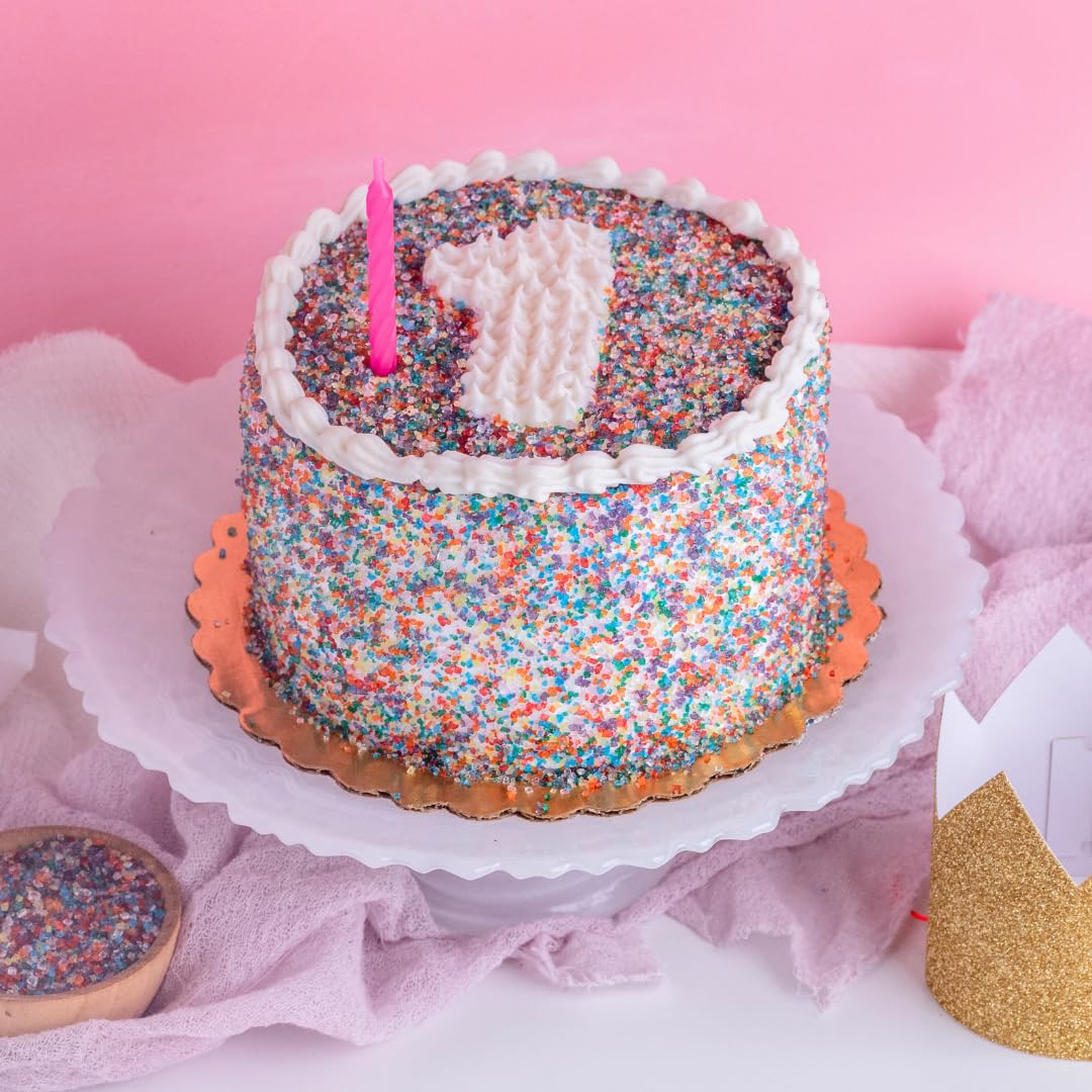 Sweets Indeed Birthday Smash Cake Kit, Cookie Cutter & Frosting, 6.63 oz, Sweetheart Color