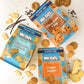 Mi-Del Ginger Snaps Gluten Free - Crunchy Gluten Free Ginger Cookies Made With Real Ginger - Swedish Ginger Snaps Cookies Old Fashioned - Non-Gmo Certified, 0G Trans Fat, Healthy Cookies (Pack Of 8)