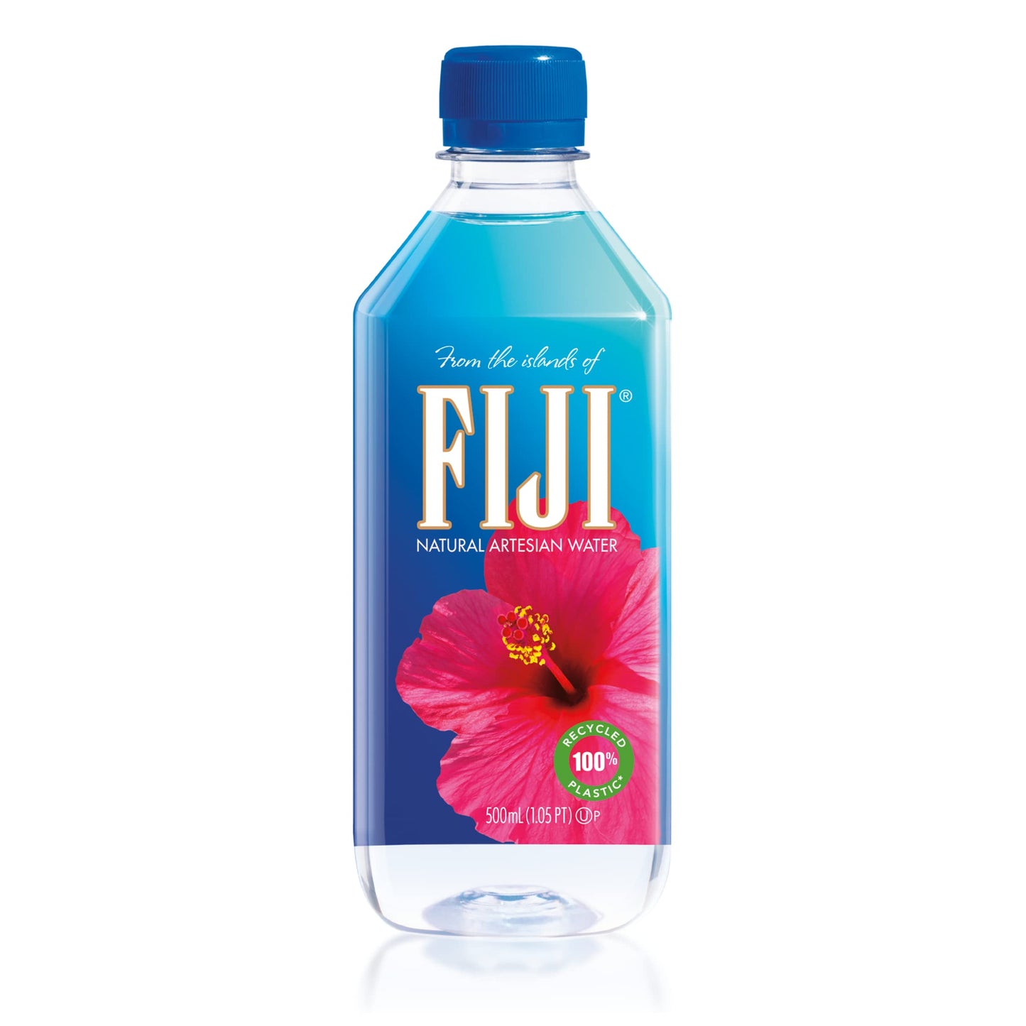 FIJI Natural Artesian Bottled Water - 500 mL / 16.9 Fl Oz - Single Pack - FJ-WAT-1