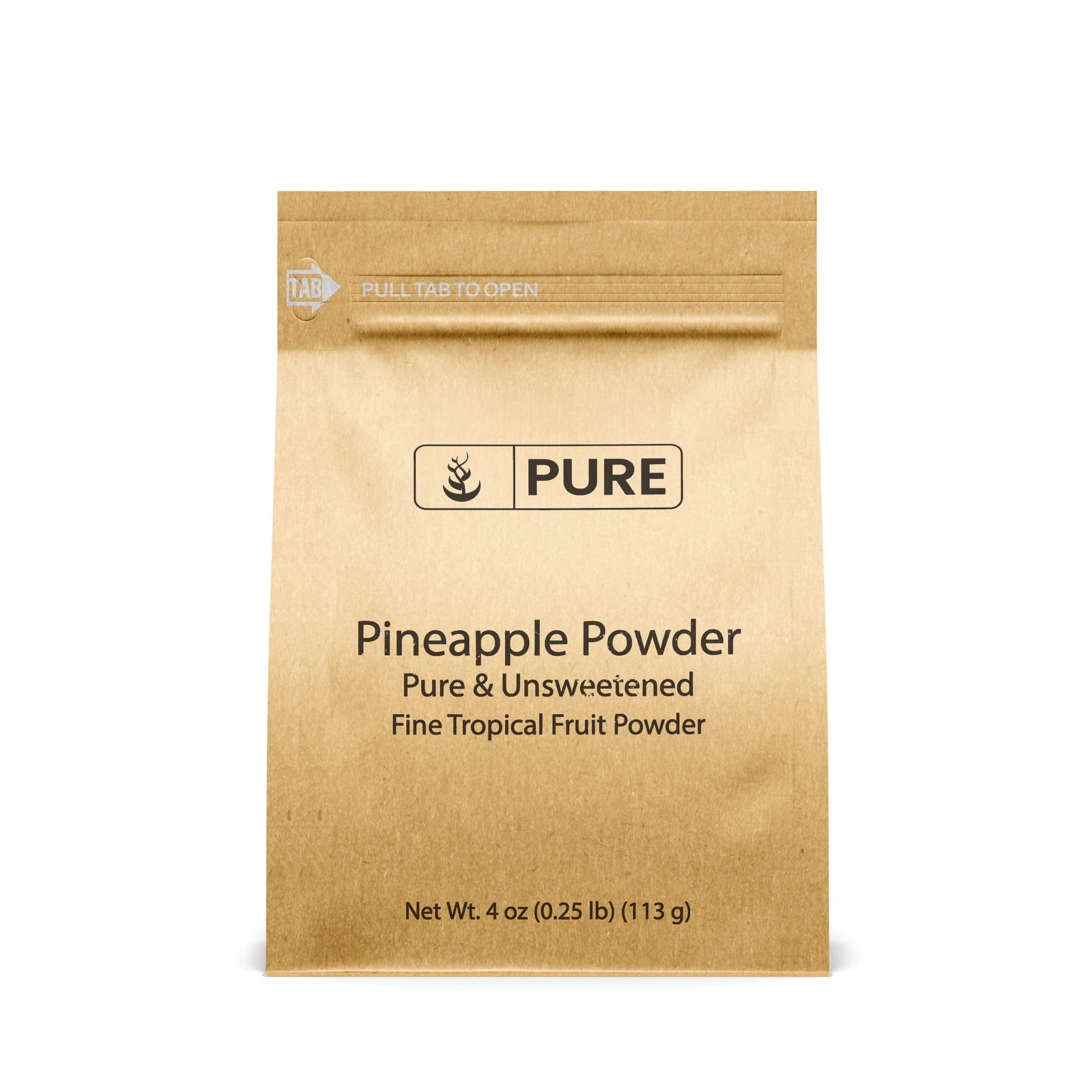 Pure Original Ingredients Pineapple Powder (4 Oz) Smoothies & Cocktails, Always Pure, Flavor Additive