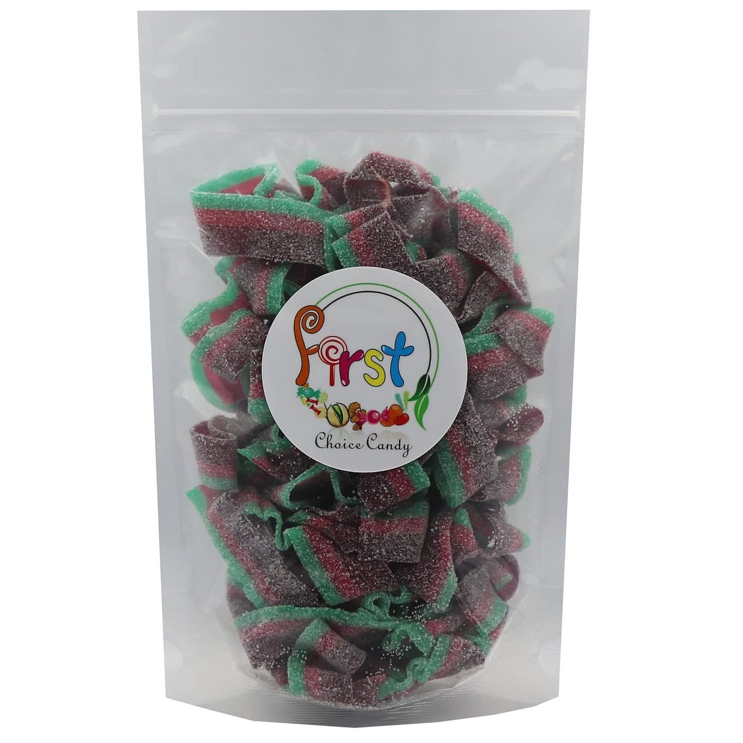 Variety Color Sour Gummy Belts (Watermelon, 1.5 Lb)