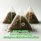 Tozzy Organic Hibiscus Tea - 100 Count, Plant-Based Pyramid Tea Bags