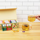 Organic India Tea Sampler Box Variety Pack - Tulsi Herbal Tea Gift Set, Hot Tea Assortment, Holy Basil, Ashwagandha, Turmeric Gi