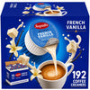 French Vanilla Coffee Creamer Cups - 192 Count - Single Serve Non-Dairy Creamer - No Refrigeration Needed - Rich Vanilla Flavor 
