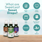 SweetLeaf Sweet Drops- Flavored Stevia Liquid Sweetener  Organic Stevia Extract  Zero Calories  Gluten Free  Keto Friendly  Non GMO  Natural Flavor  Sugar Alternative - Peppermint  2 Fl Oz (Pack of 1)