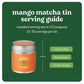 Chamberlain Coffee Mango Matcha Green Tea Powder - Tart Mango + Ceremonial Grade Matcha - Hot Or Iced - Organic, Vegan & Gluten-