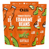 The Only Bean - Crunchy Roasted Edamame Beans (Buffalo), Keto Snacks, Healthy Snacks For Adults And Kids, Low Carb High Protein