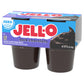 Jell-O Dark Chocolate Zero Sugar Ready-to-Eat Pudding Snack Cups, 4 ct Cups